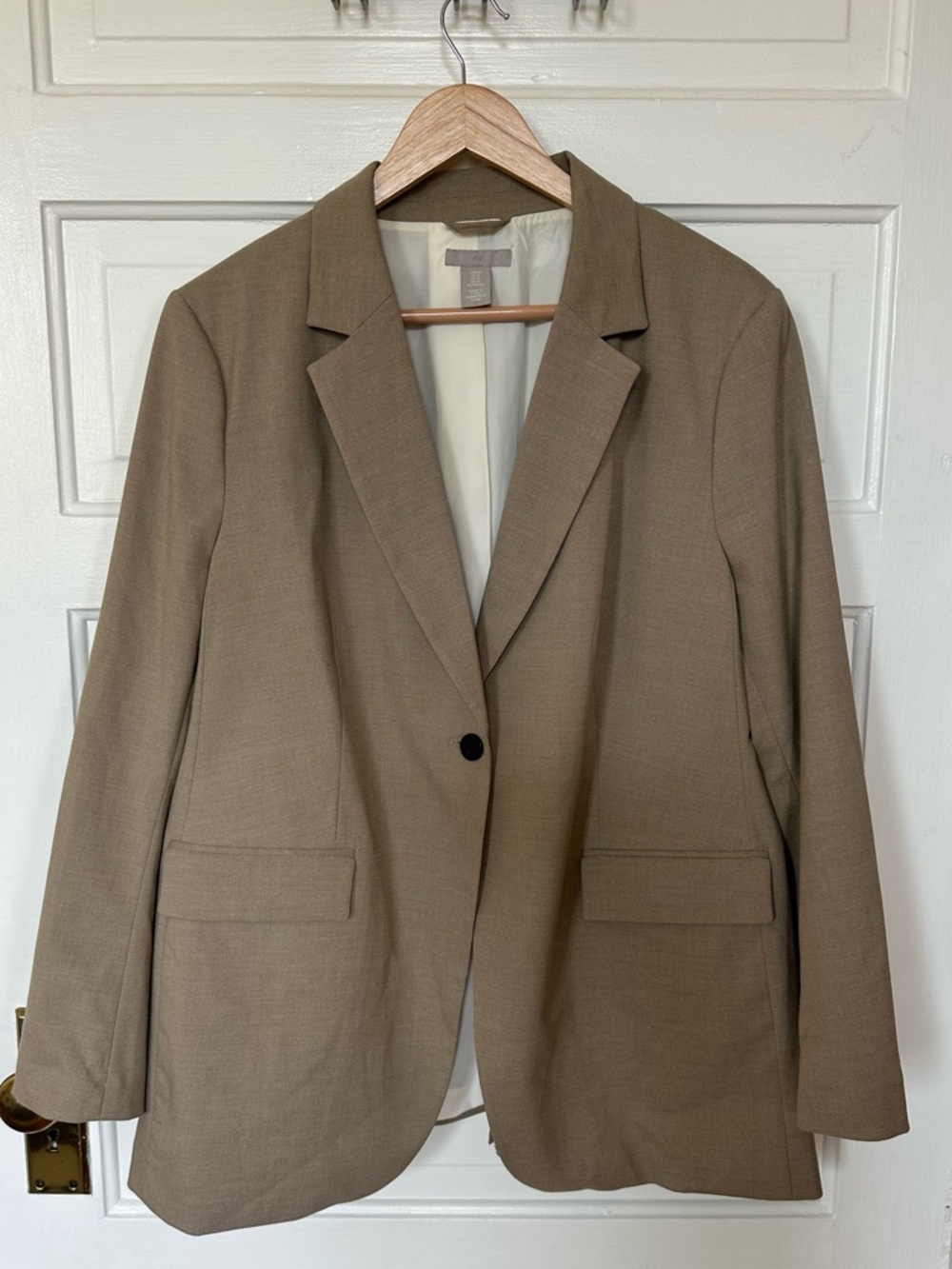 H&M SINGLE-BREASTED BLAZER - Picture 3 of 9